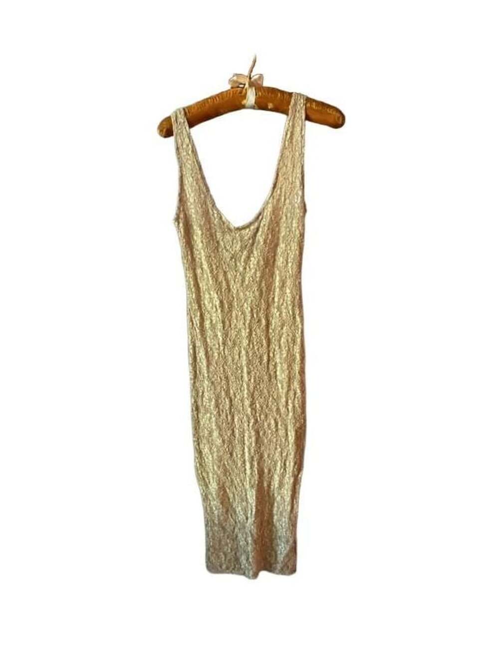 RARE VICTORIA SECRETS 70's SEXY LACE MAXI DRESS GORGEOUS BRIDE WEDDING M